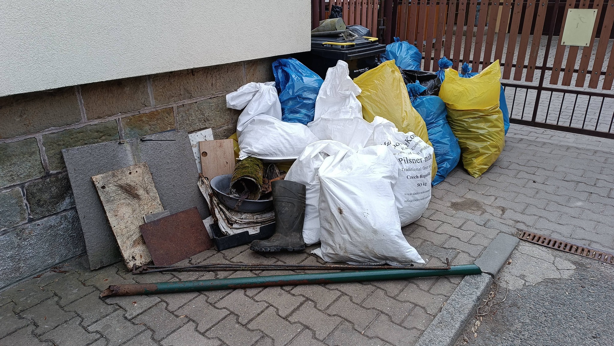 Uklidili jsme Potštejn a Brnou